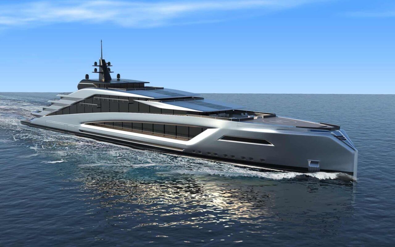 Architectural projects TKM Yacht